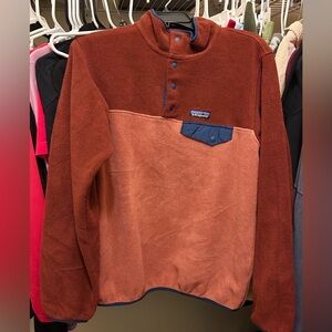 PATAGONIA Synchilla Snap-T Fleece Pullover In Rosehip (no longer sold color)